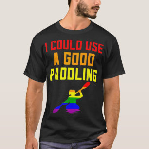 T-shirt Gay pride Stuff LGBTQ Rainbow Kayak J'Ai Besoin D'