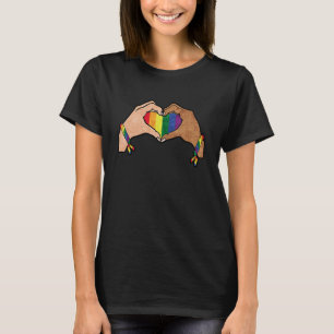 T-shirt Gay pride Vêtements Lgbt Arc-en-ciel Drapeau Unité