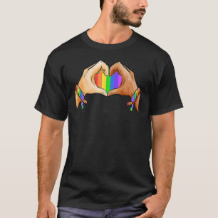 T-shirt Gay pride Vêtements Lgbt Arc-en-ciel Drapeau Unité