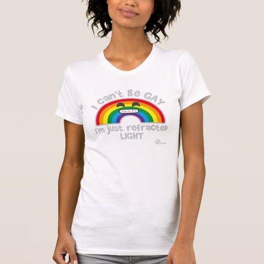 T-shirt Gay rainbow (Devant)