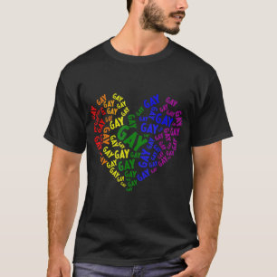 T-shirt Gay Say Gay Say Love Stay Fier LGBTQ Gay Rights