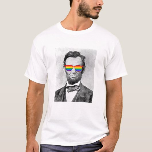 T-shirt Gaybraham Lincoln (Devant)