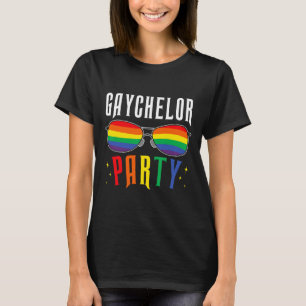 T-shirt Gaychelor Gay Lesbien Lgbtq Fierté Enterrement de 