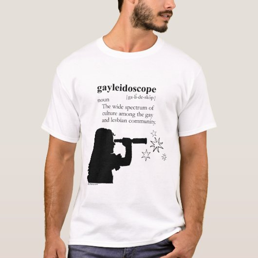 T-SHIRT GAYLEIDOSCOPE (Devant)