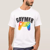 T-shirt Gaymer Cool LGBT (Devant)