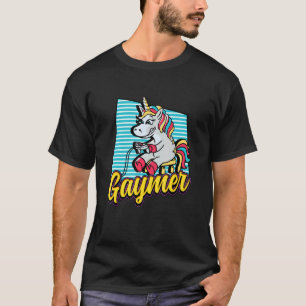 T-shirt Gaymer Rainbow Gaming Equality Lgbt Pride 1