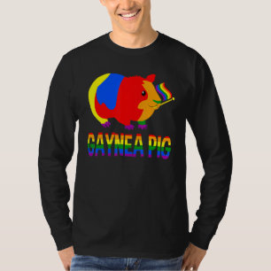 T-shirt Gaynea Pig Gay Guinée Pig Pride Lgbt Correspondant