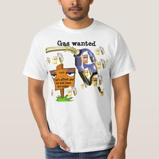 T-shirt Gaz à haut_ (Devant)