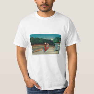 T-shirt Gaz - Edward Hopper