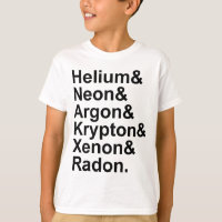 Gaz nobles Hélium Néon Argon Krypton Radon Xénon