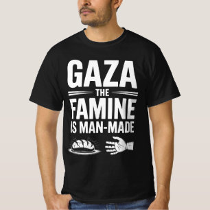 T-shirt Gaza : La famine est une affaire d'homme Australie