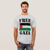 T-shirt Gaza libre (Devant entier)