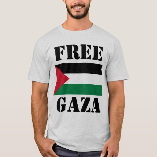 T-shirt Gaza libre (Devant)