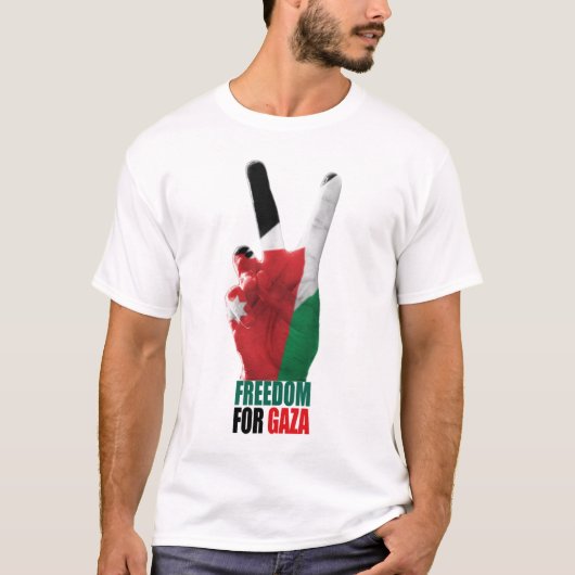 T-shirt Gaza libre MAINTENANT ! (Devant)