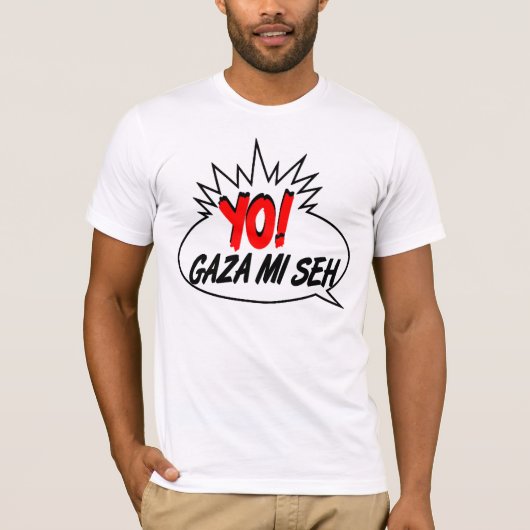 T-shirt Gaza mi Seh T Shirt (Devant)