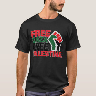 T-SHIRT GAZA SÛR LIBRE PALESTINE