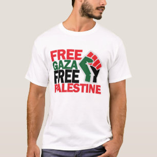 T-SHIRT GAZA SÛR LIBRE PALESTINE