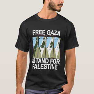 T-SHIRT GAZA SÛR LIBRE PALESTINE