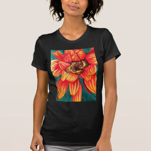 T-shirt Gazania desert flower art par Sacha Grossel