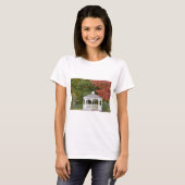 T-shirt Gazebo - Fall View - Nouvelle-Angleterre (Devant entier)