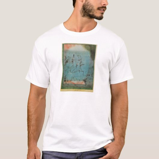 T-shirt Gazouiller la machine (Devant)