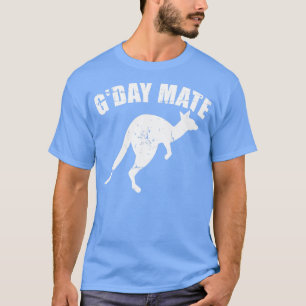 T-shirt Gday mate australia kangaroo