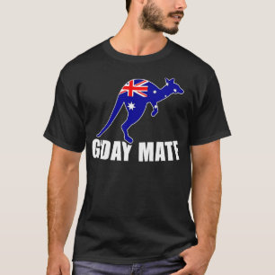 T-shirt Gday mate australia kangaroo