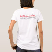 T-shirt GDI MPLS Skyline Burnout Tee (Dos)