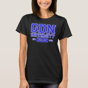 T-shirt Gdn University Fols Gd Croissance Et Développement