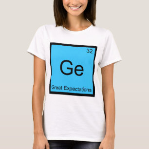 T-shirt Ge - Grandes Espérances Symbole d'élément chimique