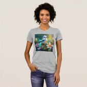 T-shirt Geai ailé à crête (Devant entier)