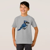 T-shirt Geai bleu de Birdorable (Devant entier)
