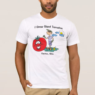 T-shirt géant de cultivateurs de tomate
