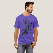 T-shirt Géant de fer ami rétro (Devant entier)