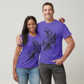 T-shirt Géant de fer ami rétro (Unisexe)