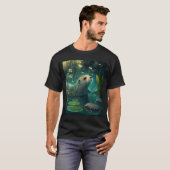 T-shirt Géant River Otter Fans River Otter Habitat 3 (Devant entier)