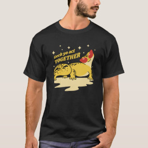 T-shirt Geck Yo Agir Ensemble Gecko Lizard Reptile Gecko