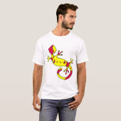 T-shirt gecko amusant (Devant entier)