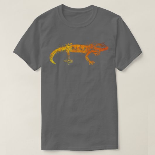 T-shirt Gecko coloré (Design devant)