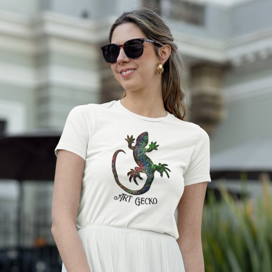 T-shirt Gecko d'Art 