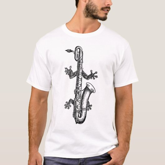 T-shirt Gecko de baryton (Devant)