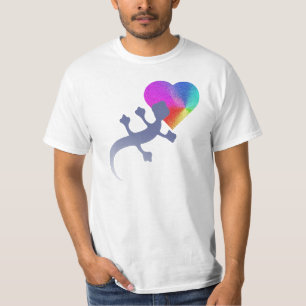 T-shirt Gecko Heart