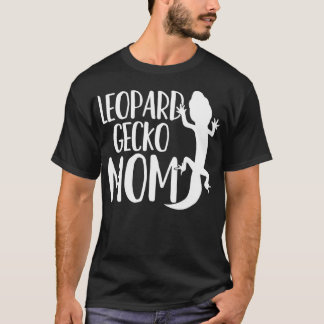 T-shirt Gecko Léopard Maman Lézard Reptile