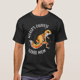 T-shirt Gecko Lizard Gecko Léopard Gecko dans le monde Mam
