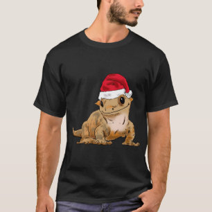 T-shirt Gecko, Santa Hat, Père Noël Cre