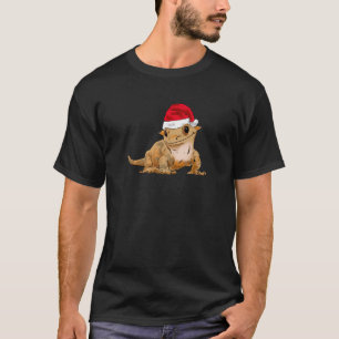 T-shirt Gecko, Santa Hat, Père Noël Cre