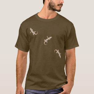 T-shirt Geckos de rampement
