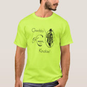 T-shirt Geddo Sait. Khalas ! (Devant)