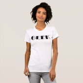 T-SHIRT GEEK (Devant entier)