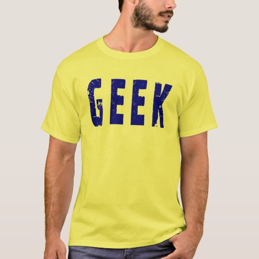 T-SHIRT GEEK (Devant)